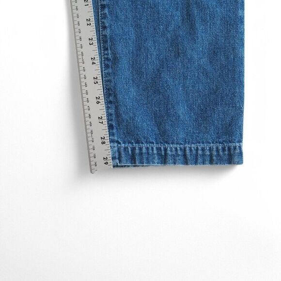 Tommy Jeans Vintage Y2K Button Fly Cargo Knees Jeans Medium Wash Junior 5 - Picture 5 of 11